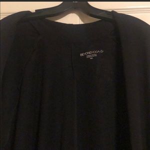 Beyond Yoga Black Wrap/Cardigan
